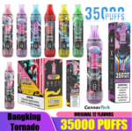 Bang King Tornado 35000 Puffs LED Display Edition Disposable Vape Pen Latest 35K Puff Disposable Vapebang king tornado puffs led display edition disposable vape