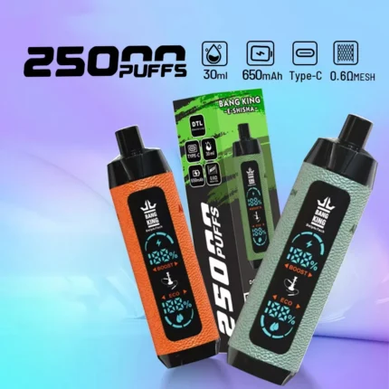 Bang King 25K Shisha Hookah DTL Vape: Complete Guide and Reviewcustom wholesale bang king puffs disposable vape suppliers factory shisha h