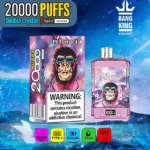 bang king double crystal puffs vape nicotine original e cigarette
