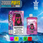 bang king double crystal puffs vape nicotine original e cigarette
