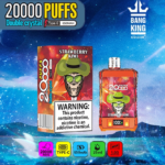 bang king double crystal puffs vape nicotine original e cigarette