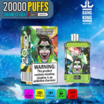 bang king double crystal puffs vape nicotine original e cigarette
