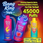 Bang King Triple 45K Puffs: Everything You Need to Knowbang king puffs disposable vape in triple f