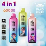 Bang Blaze 60000 Puffs 4-in-1 Vape: Your Ultimate Guide to the Revolutionary Disposable Vapewholesale eu warehouse bangblaze k puffs triple i